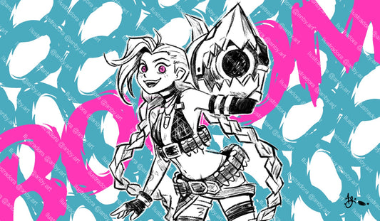 PREVENTA - Savage Custom Playmats - Jinx