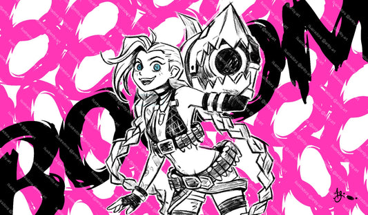 PREVENTA - Savage Custom Playmats - Jinx