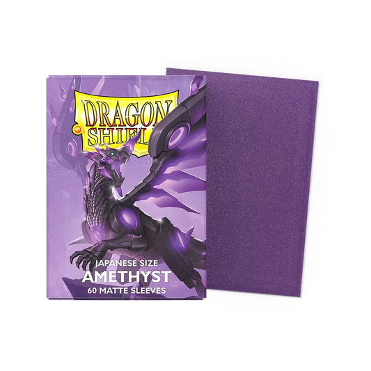 Dragonshield: 60ct Matte Sleeves - Japanese Size Amethyst