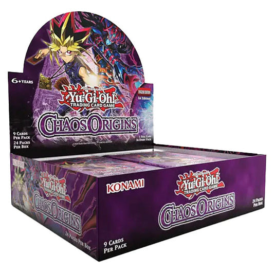 Yu-Gi-Oh! Chaos Origins - Booster Display
