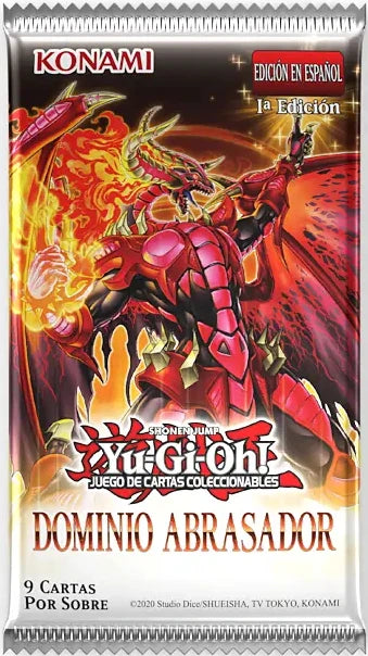 Yu-Gi-Oh! Dominio Abrasador Sobre de Mejora