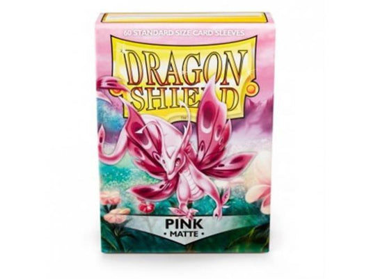 Dragonshield: 60ct Matte Sleeves - Standard Size Pink