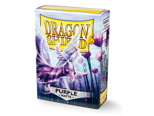 Dragonshield: 60ct Matte Sleeves - Standard Size Purple