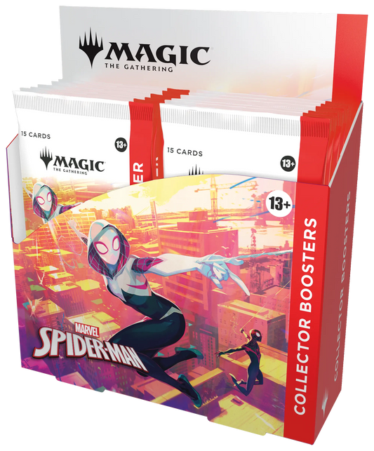 PREVENTA MAGIC THE GATHERING: MARVEL'S SPIDER-MAN COLLECTOR'S BOOSTER DISPLAY