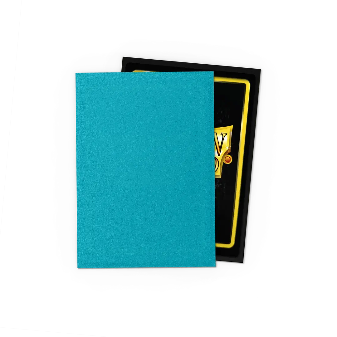 Dragonshield: 60ct Dual Matte Sleeves - Japanese Size  Glacier