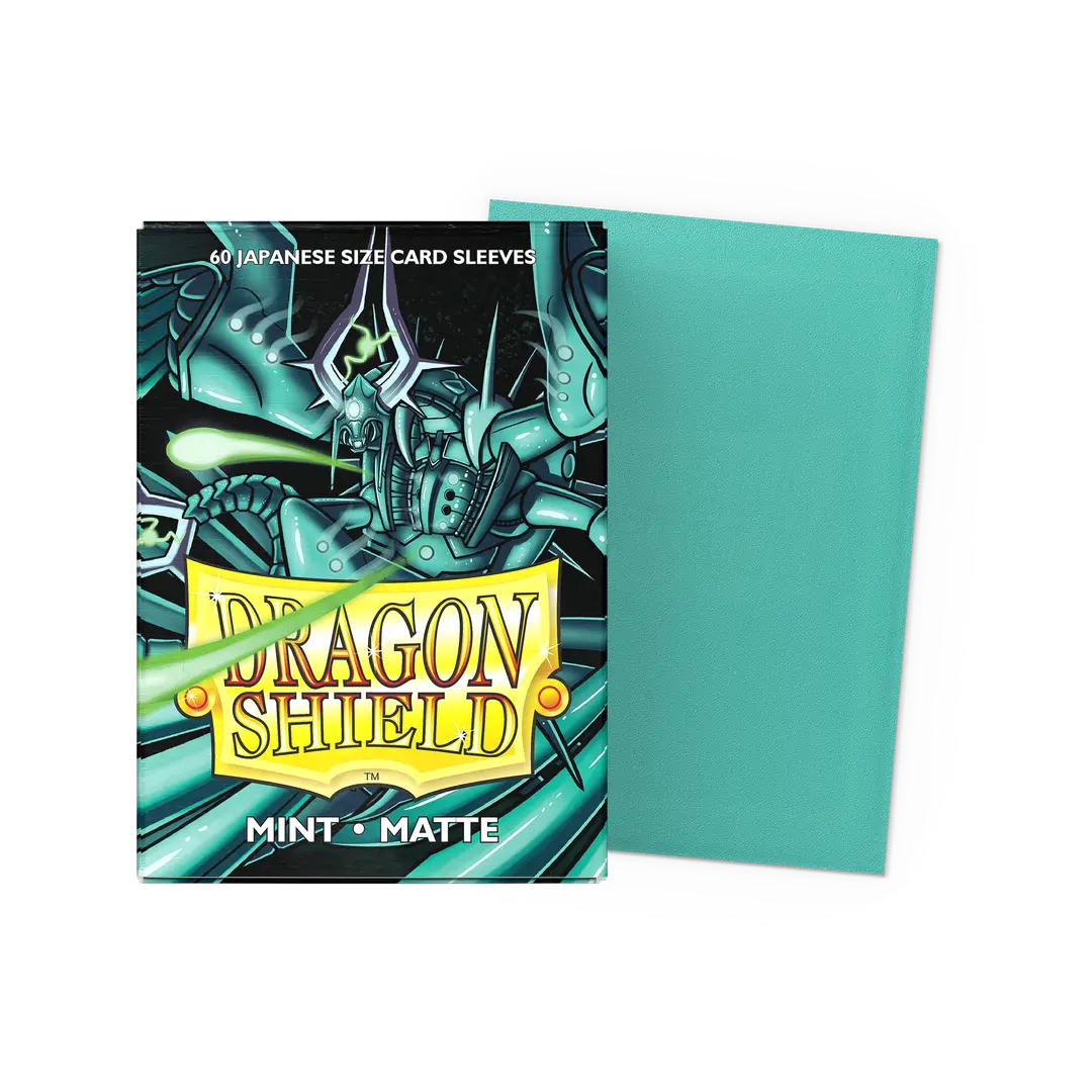 Dragonshield: 60ct Matte Sleeves - Japanese Size Mint