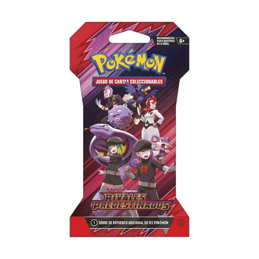 Pokémon TCG: Escarlata & Púrpura - Rivales Predestinados Booster